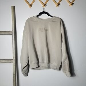 ORIGINALS WOMEN'S TAN SWEATSHIRT SIZE SMALL (READ FULL DESCRIPTION)